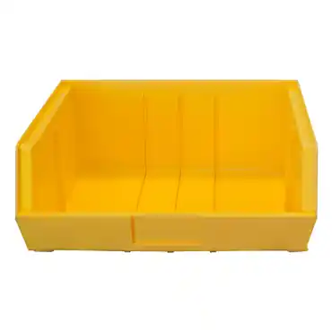 Durham PB30250-21 Yellow Polypropylene Hook-On-Bin