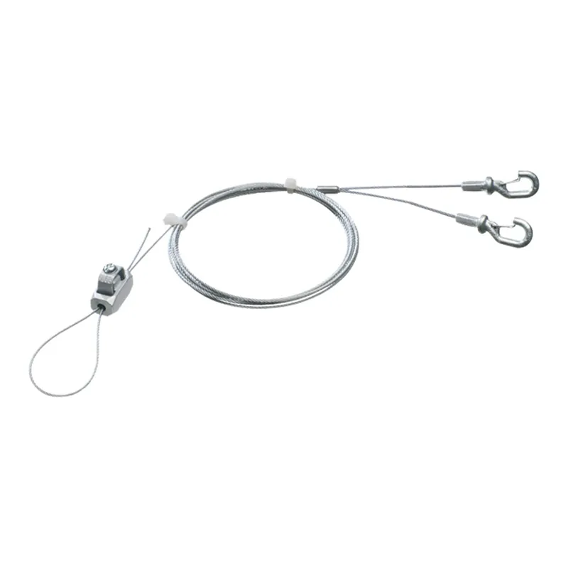 Arlington DWY2H0810 Galvanized Braided Support Wire Y Kit With Hooks 10ft Length Holds Up To 75lbs