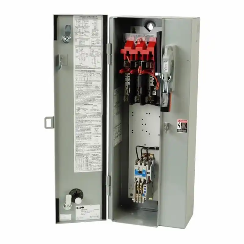 Eaton ECN1621AAD-R63/D Combination Motor Starter, NEMA 1, FVNR, Size 2, 120 Volt Coil, 9-45 Amp