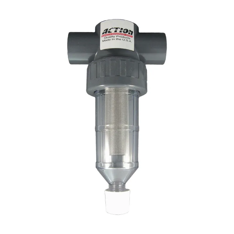 ACTION MACHINING INC. AFI1.5-50 1.5 In Line Filter with 50 Mesh Screen