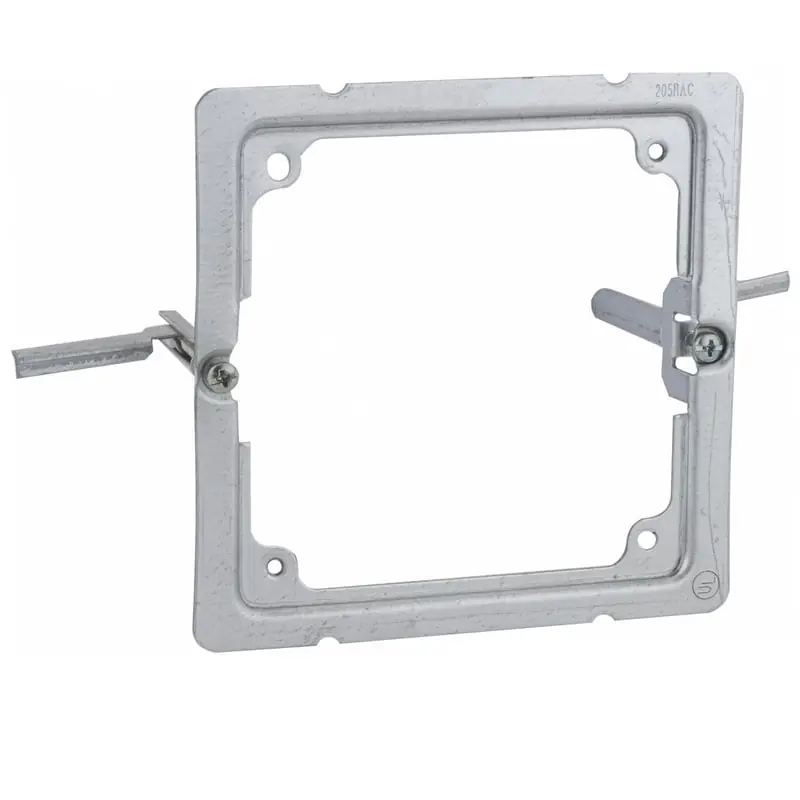 RACO 205RAC 4 Square RETRO-RING Old Work Life Safety Support