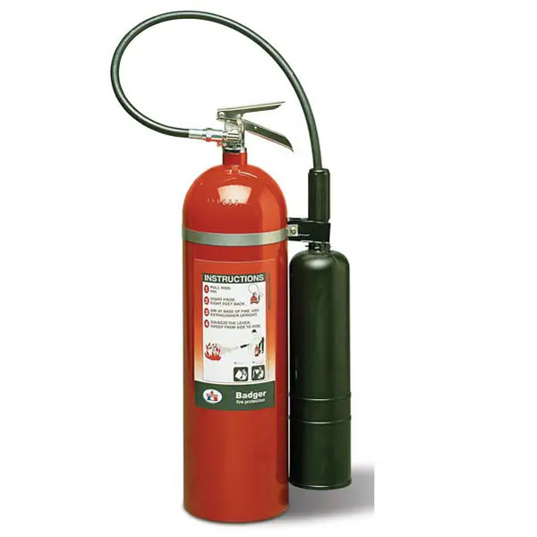 Badger 21103 Extra 15 lb CO2 Fire Extinguisher w/ Wall Hook