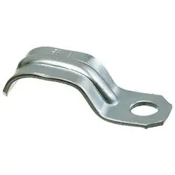 Arlington 314S 1-Hole Steel Strap for Service Entrance Cable, Accepts 3/0 to 4/0 Wire Range
