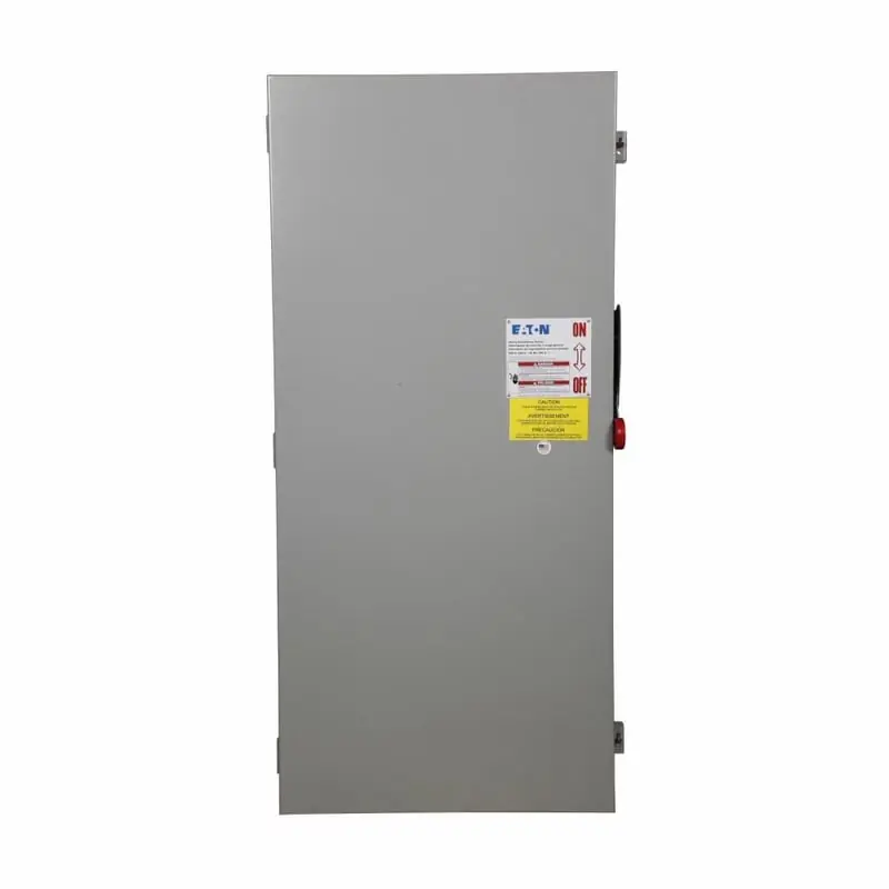 Eaton DH366FGK 600 Amp, 3 Pole, 600 Volt, NEMA 1, Heavy Duty Fusible Safety Switch