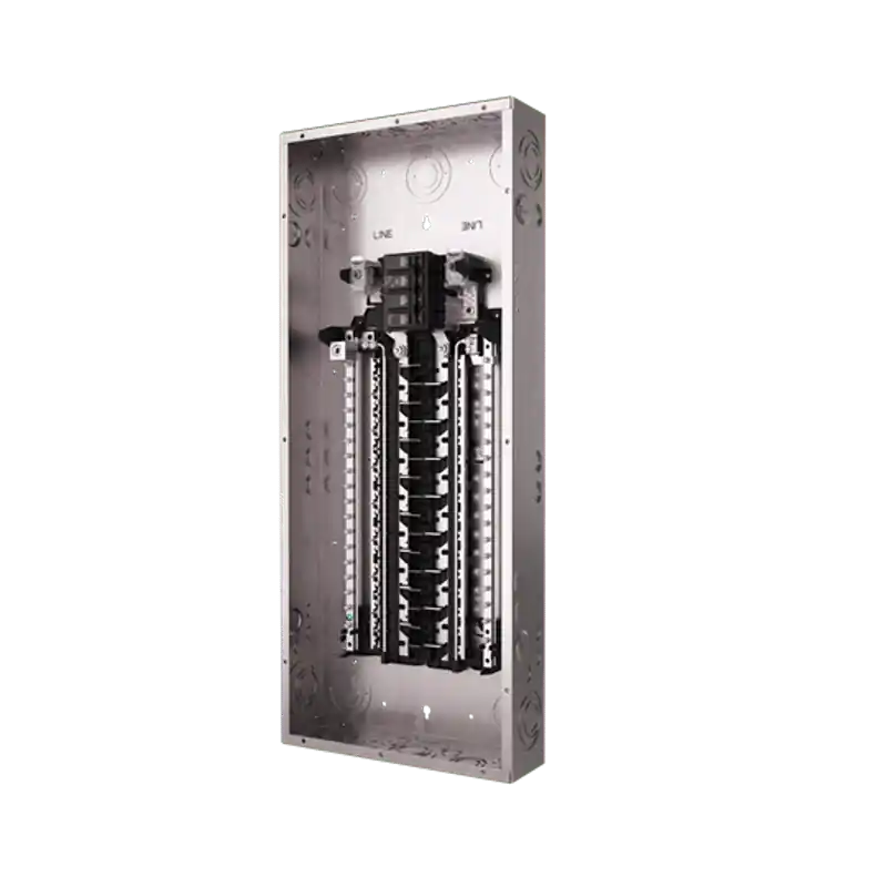 ABB PM4020C GE PM4020C 200 Amp, 40 Circuit, Plug-On Neutral Main Breaker Load Center, 120/240 VAC, Single-Phase