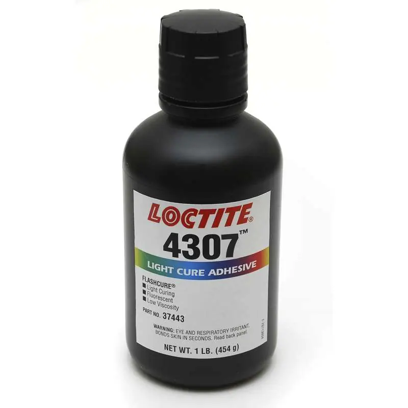 Loctite 487922 4307 Flashcure Light Cure Instant Adhesive 1 lb Bottle