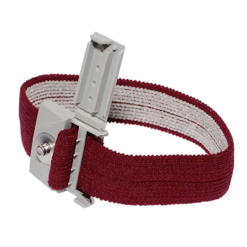 SCS 2204 Adjustable Premium No Cord Clasp Wrist Strap Band, Universal, 4 mm Snap, 2204-3M
