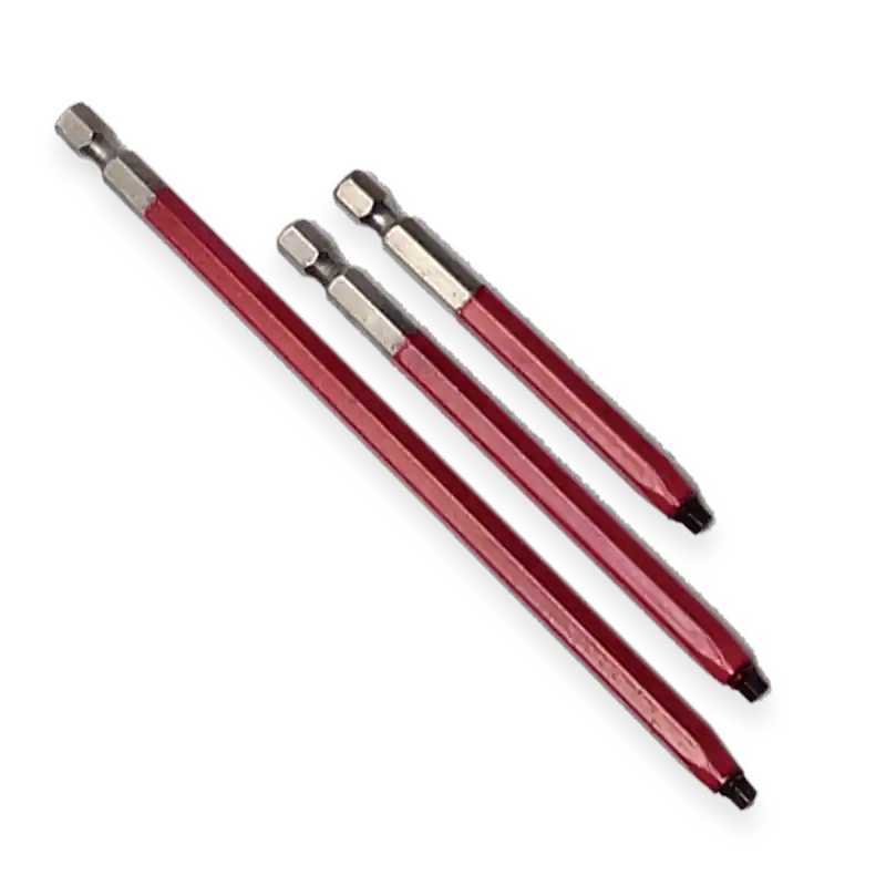 Rack-A-Tiers 70230R #2 Red Robertson Square Bit, 3IN