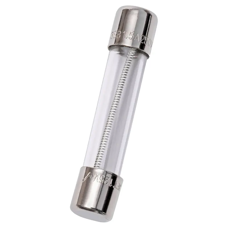 Mersen GDL15 15 Amp, 125 Volt, Time Delay, Glass Midget Fuse