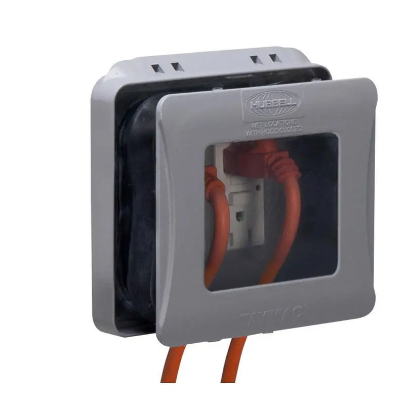 Multiple ML2450G 2 Gang Weatherproof In-Use Cover Expandable Gray