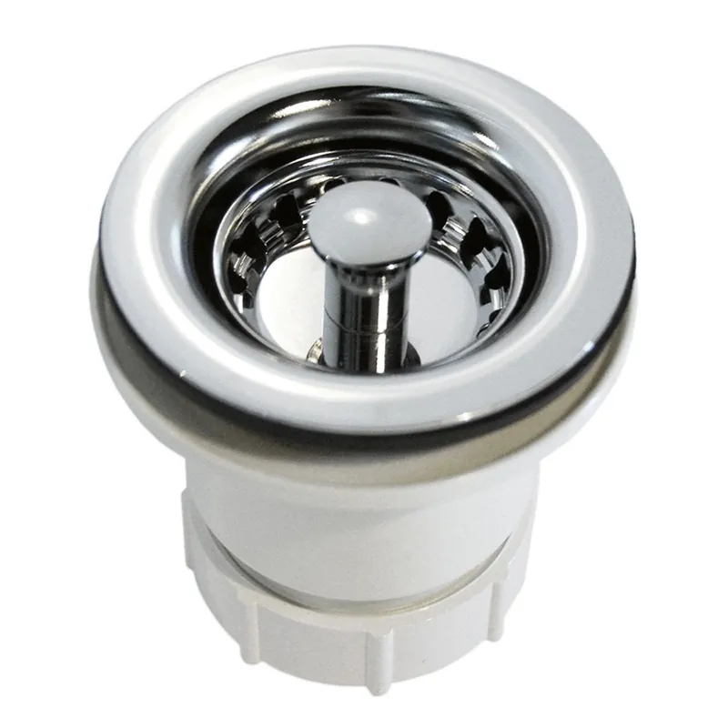 Native Trails DR220-CH 2 Inch Round Jr. Strainer Chrome
