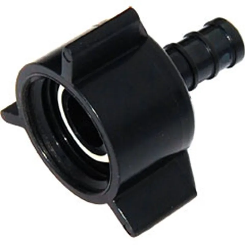 SharkBite UP527A 3/8-Inch Plastic Barb Female Swivel Adapter Retail Packaging, Pack of 6