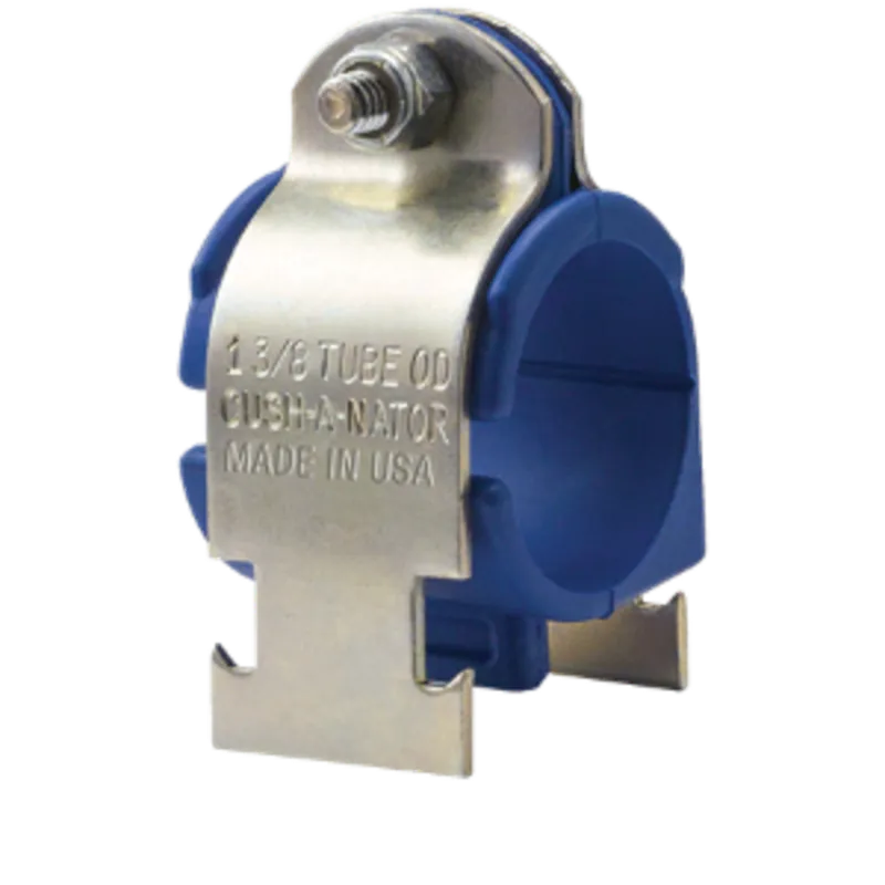 ZSI HT22 Pipe Clamp, 1-3/8 Steel High-Temp Cush-A-Nator