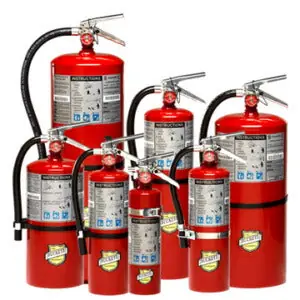 Buckeye 25614 5 lb ABC Portable Fire Extinguisher with Vehicle Bracket