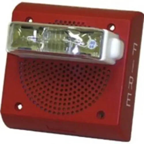 Eaton ET70WP-2475W-ALW Speaker Strobe Wall Weatherproof 24VDC 75 cd Replacement WH-114481