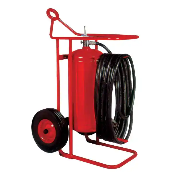 Badger 20684 Wheeled Stored Pressure Purple K Fire Extinguisher 125 lb 20684B