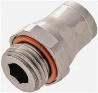 Legris 38010419 Male Straight Connector 4MM OD x M5X0.8 Replacement MPN