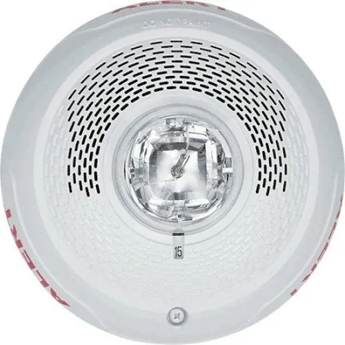 System Sensor SPSCWL-CLR-ALERT L-Series Speaker Strobes Clear Lens ALERT White