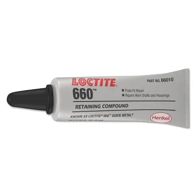 Loctite 209765 660 Quick Metal Retaining Compound Press Fit Repair 6 ml Tube