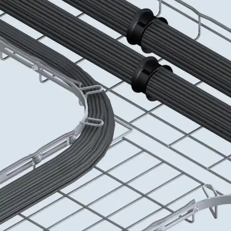 Legrand-Cablofil 942911 Cable Tray Radius Tee Degree Kit 2 Inch Deep Radius 1 T Or 2 90 Degree Bend Kit(2 PCS)