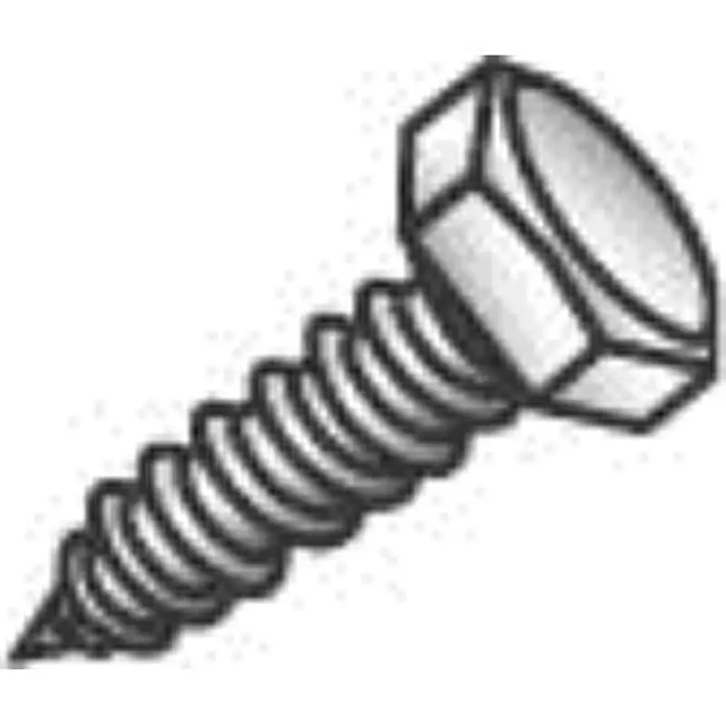 Cully 57020J 1/4 x 1-1/4IN Lag Screw, Hex Head, Zinc, 100/Jar