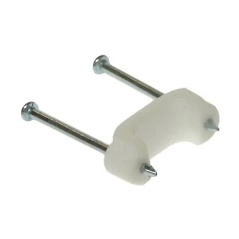 ILSCO CS50 PS-50 1/2IN Plastic NM Cable Staple, Zinc Plated Nails