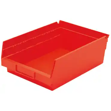 Akro-Mils 30150RED Shelf Bin - 15 lb Capacity - 11 5/8 x 8 3/8 x 4