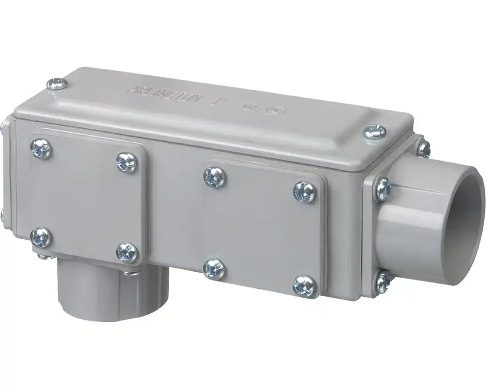 Arlington 934NM Non-Metallic Conduit Body Power 1-1/2