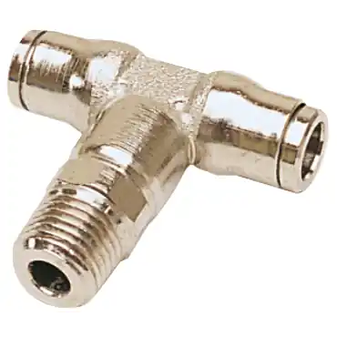 Legris 36086222 Nickel-Plated Brass Push-to-Connect Fittings for Chemical, Automation and Food Processing