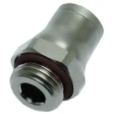 Legris 36010419 Nickel-Plated Brass Push-to-Connect Fittings for Chemical, Automation and Food Processing