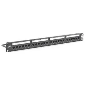 NEXTSPEED HP624 Cat 6 Patch Panel Rack Mount 24-Port 1 RU