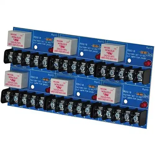 Altronix RB610 Breakaway Relay Module Cluster 12/24VDC