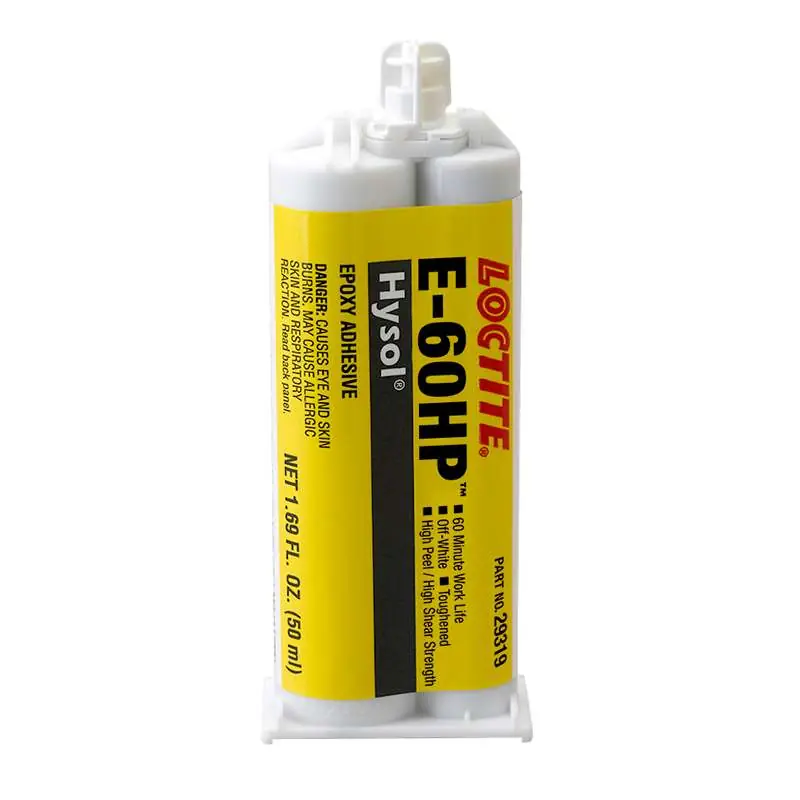 Loctite 237110 Hysol E-60HP Toughened High Strength Epoxy Structural Adhesive Yellow 50 mL