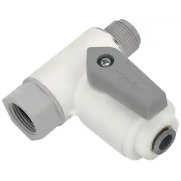 Legris LFPP4VAS8 LIQUIfit VAS Shut Off Valve 1/4 Tube O.D.