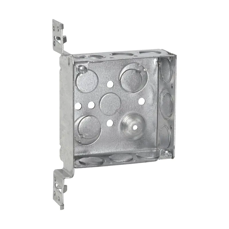 Multiple TP423 4 Square 1-1/2D Box w/ Flat Bracket