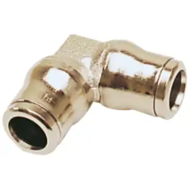 Legris 36020600 Nickel-Plated Brass Push-to-Connect Fittings for Chemical, Automation and Food Processing
