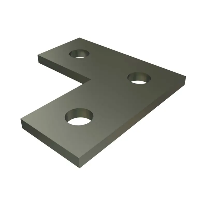 Multiple PS-718-EG 3 Hole Flat Ell Fitting