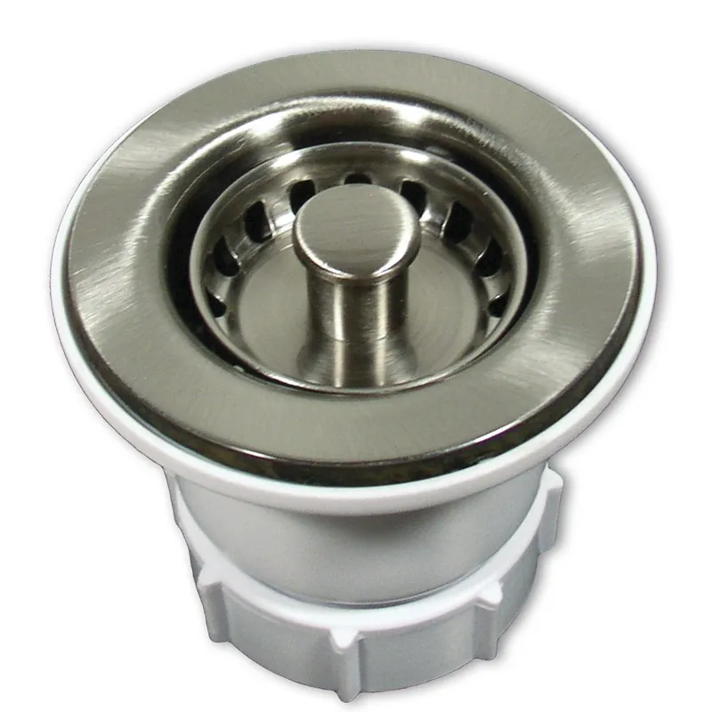 NATIVE TRAILS DR220-PN Junior Strainer 2 Inch Polished Nickel