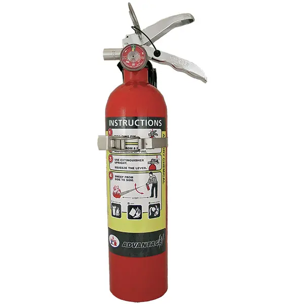 Badger 21007865 Advantage 2.5 lb ABC Fire Extinguisher with Vehicle Bracket