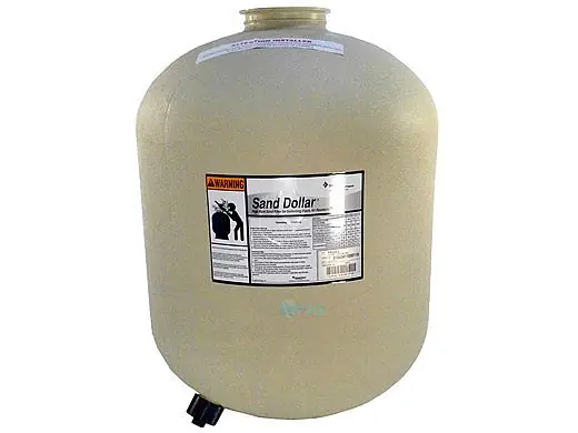 Pentair 145343 Tank with Drain for Sand Dollar Filter SD60 Almond