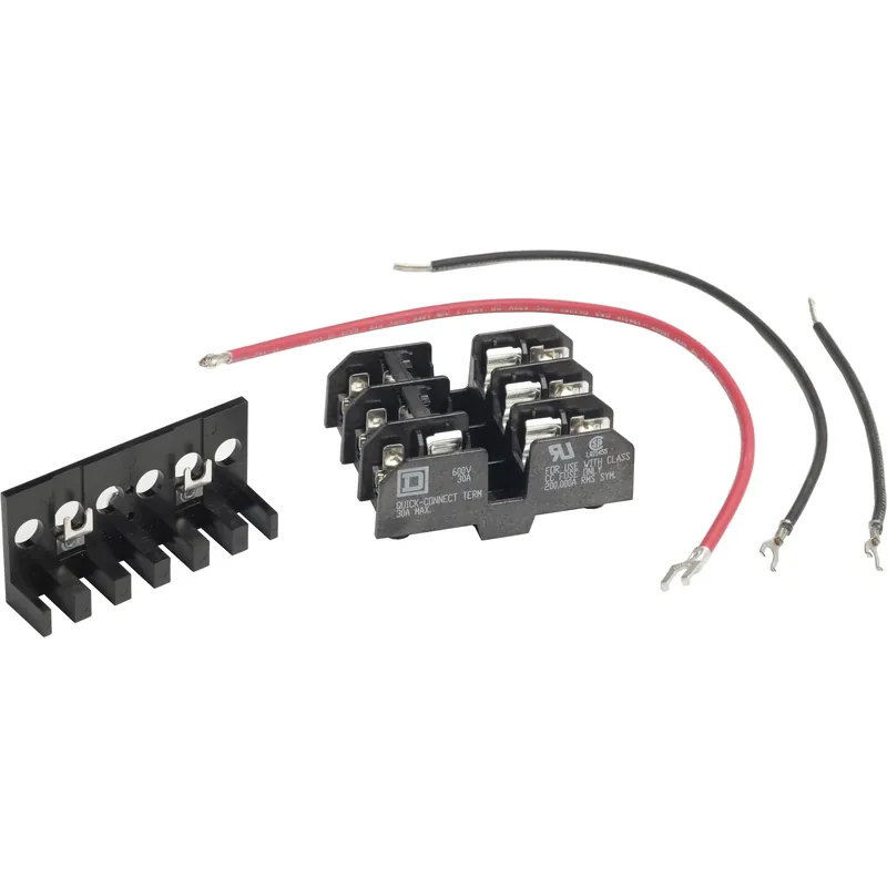 Square D 9070FB3B Industrial Control Transformer Fuse Block 3-Pole 30 Amp
