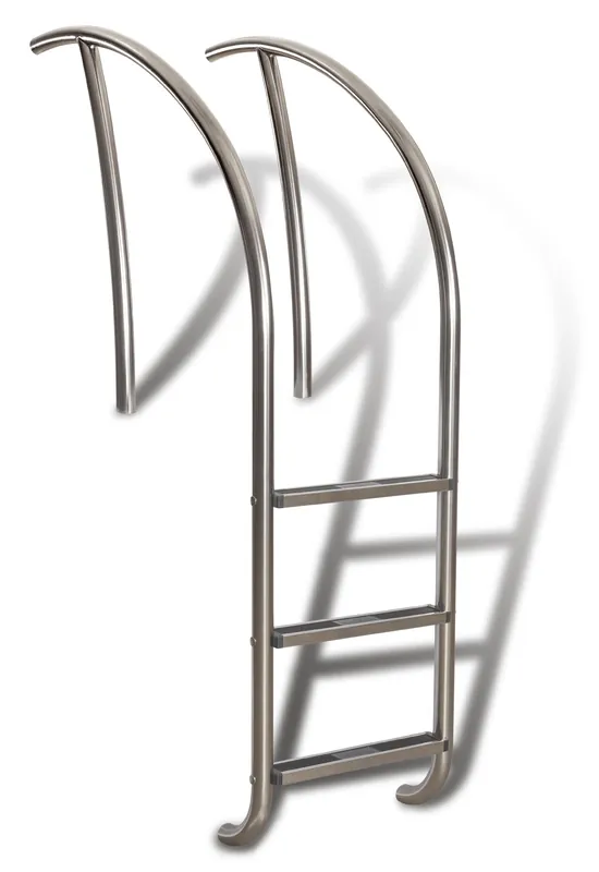 S.R. Smith ART-1003 Artisan Series Pool Ladder, 3-Step, Polished Stainless Steel