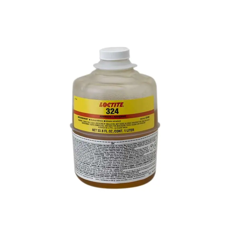 Loctite 232679 324 Two-Part Structural Amber Acrylic Adhesive 1 Liter Bottle