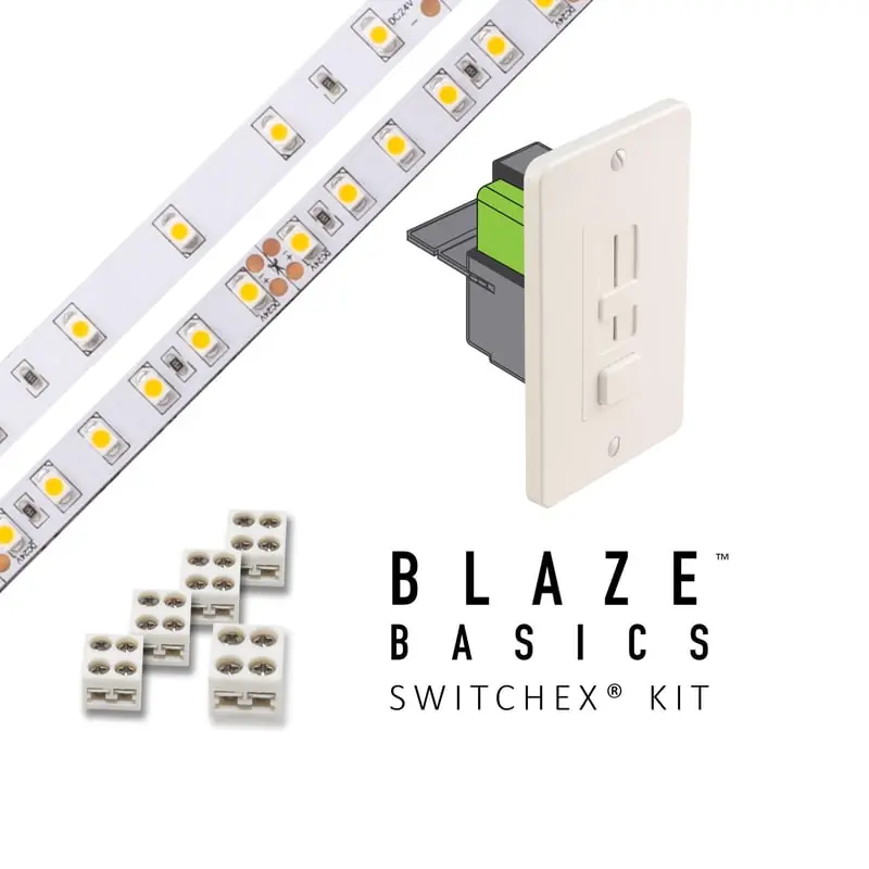 DIODE DI-KIT-24V-BC1SX60-2700 BLAZE SWITCHEX KIT 100Lm 16.4' &CONN 24V