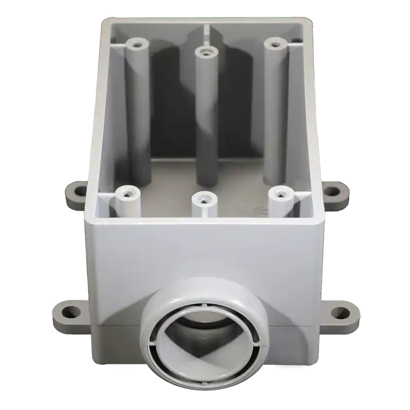 CANTEX 5133363 1/2IN 1 Gang FSE Weatherproof Box PVC