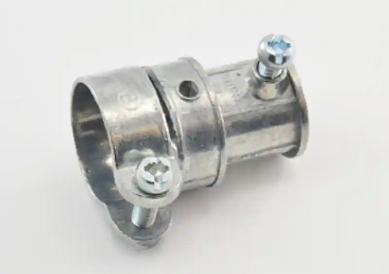 Multiple 281-DC Combination Coupling, 1/2IN EMT Set-Screw, 1/2IN Flex Clamp