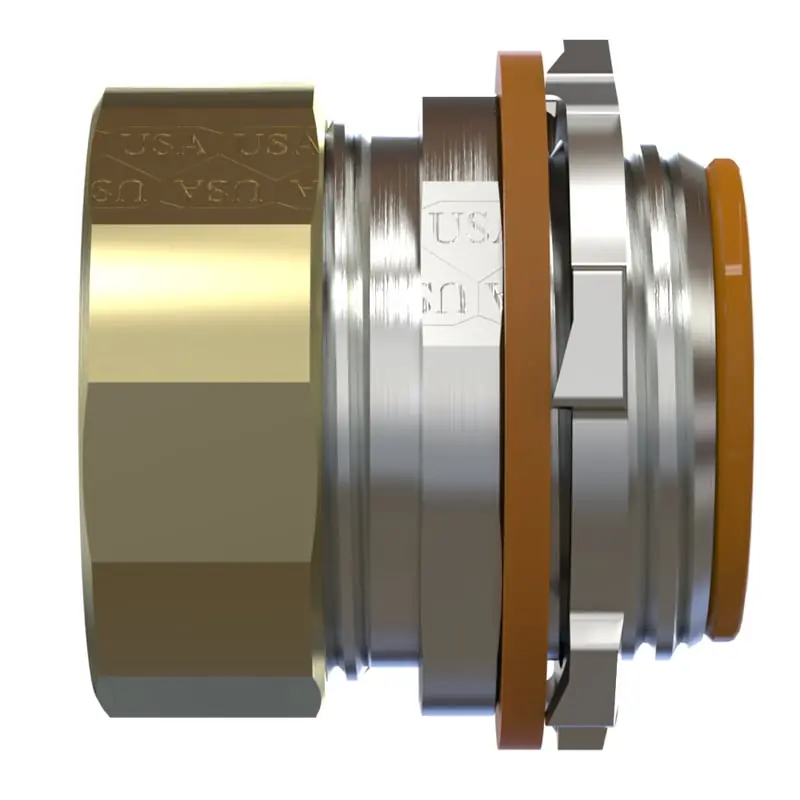 Multiple EC752USRT 1In Steel Raintight Compression Connector