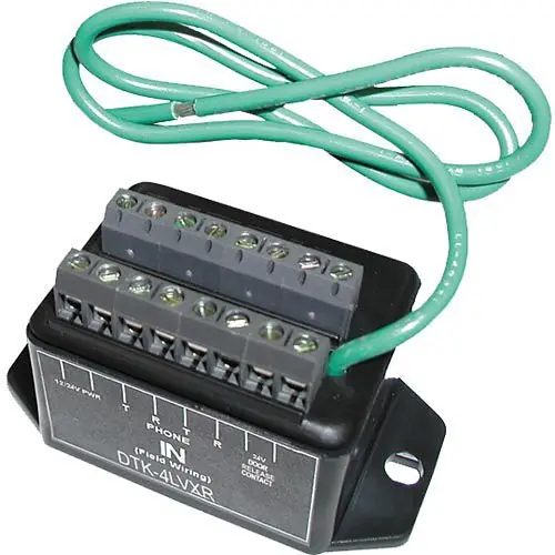 DITEK DTK-4LVXR Surge Suppressor/Protector for Telephone Entry Systems