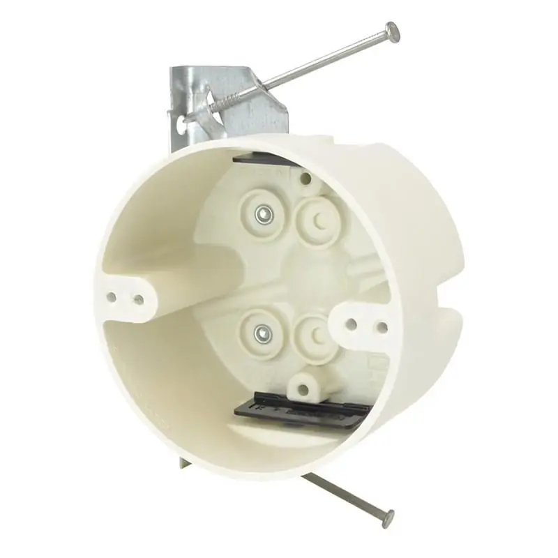 Allied Moulded Products 9350-HNK 4IN Round Fixture Support Box, New Work