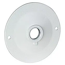 THOMAS & BETTS S211WHE Cover, 1 Hole Outdoor Round White